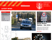 Tablet Screenshot of coxheath.net